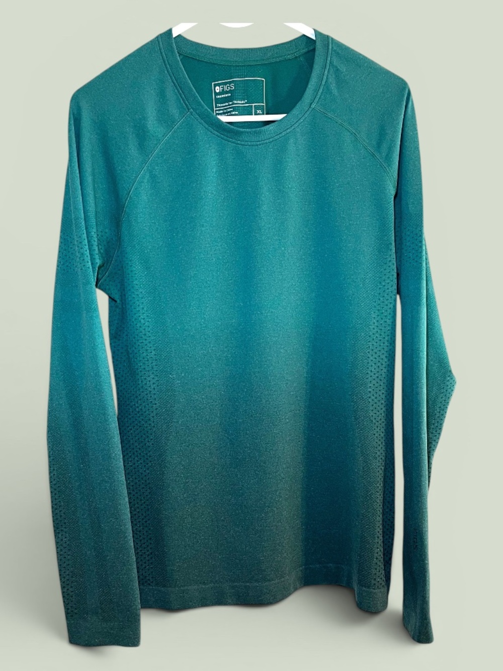 Figs Salta Seamless Underscrub Long Sleeve #5365 Size XL